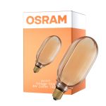 Osram Vintage 1906 LED E27 Globe Filamento Oro 100mm 4W 220lm - 818 Bianco Molto Caldo | Dimmerabile - Sostitutiva 60W