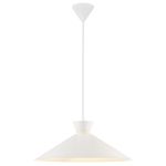 Nordlux Dial 45 Luce Pendente Metallo Bianca | Adatto per 1x E27