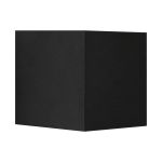 Nordlux Milda Kubi Luce Da Parete Aluminium Nero 4.9W 290lm - 830 Luce Calda - 