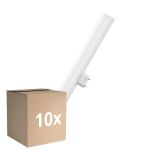 Multipack 10x Osram LEDinestra HD Lighting S14d 3W 275lm - 927 Bianco Molto Caldo | Miglior Resa Cromatica - Dimmerabile - Sostitutiva 27W