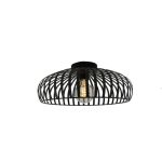 Eglo Luce da soffitto Mogano 3 Acciaio Nero | Adatto per E27