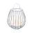 Nordlux Lampada Da Tavolo Jim To-Go Portable Batteria Metallo Grigio 3W 300lm - 827 Bianco Molto Caldo | A 3 Livelli Dimmerabile 