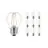 Multipack 10x Philips Corepro LED Lustre E27 Sferica Filamento Chiara 2W 250lm - 827 Bianco Molto Caldo | Sostitutiva 25W