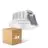 Confezione Multipack 4x Ledvance LED  SPOT AIR FIX Aluminium  6W 480lm 36D - 927 Bianco Molto Caldo | Ritaglio 68mm - IP65 - Miglior Resa Cromatica -  Dimmerabile