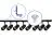 Bright Choice Set completo 1-Fase Rail L 1,5 x 2 Metro Nero | incl. 8x Faretti + GU10 2700K 3W Dimmerabile + Tappo Di Chiusura, Connettore di Alimentazione e L -Connettore 