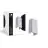 D'Lite Luce Da Parete Aurora Aluminium Argento Up & Down 6.5W 500lm - 830-840 CCT | IP54