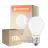 Multipack 10x Ledvance Classic LED E27 Pera Ghiaccio 5.9W 806lm - 827 Bianco Molto Caldo | Dimmerabile | mable - Sostitutiva 60W