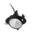Philips Faretti LED Greenspace Accent Elbow Aluminium Nero 22.5W 2900lm 36D - 827 Bianco Molto Caldo | 163mm - IP20