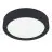 Eglo Luce da soffitto Fueva 6 Plastica Nero 7.5W 1000lm - 827-840-865 CCT