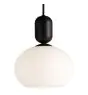 Nordlux Notti 20 Luce Pendente Vetro Nero | Adatto per 1x E27