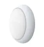Noxion Bulkhead LED Pro V2 12/16/20W 2400lm - 830-840-865 CCT| 325mm - IP65 - Sensore di Movimento e Luce - Emergenza 3H + Il Anello Bianca