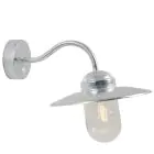 Nordlux Luxembourg Luce Da Parete Acciaio e Vetro Grigio | IP54 - Adatto per E27