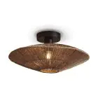 Good&Mojo Luce da soffitto Iguazu Jute Marrone | Adatto per 1x E27 