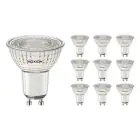 Confezione Multipack 10x Noxion PerfectColor Faretti LED GU10 PAR16 4W 345lm 60D - 927 Bianco Molto Caldo | Miglior resa cromatica - Dimmerabile - Sostitutiva 50W