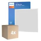 Multipack 4x Philips Pannello A LED CoreLine RC132V 26W 3400lm - 830 Luce Calda -  | 60x60cm - UGR 
