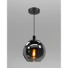 Eglo Luce Pendente Ariscani Acciaio Nero | Adatto per E27